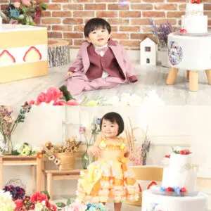 2才までの兄弟・姉妹 衣装レンタル